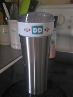 Dunkin' Donuts 16oz.Stainless Steel Travel Tumbler